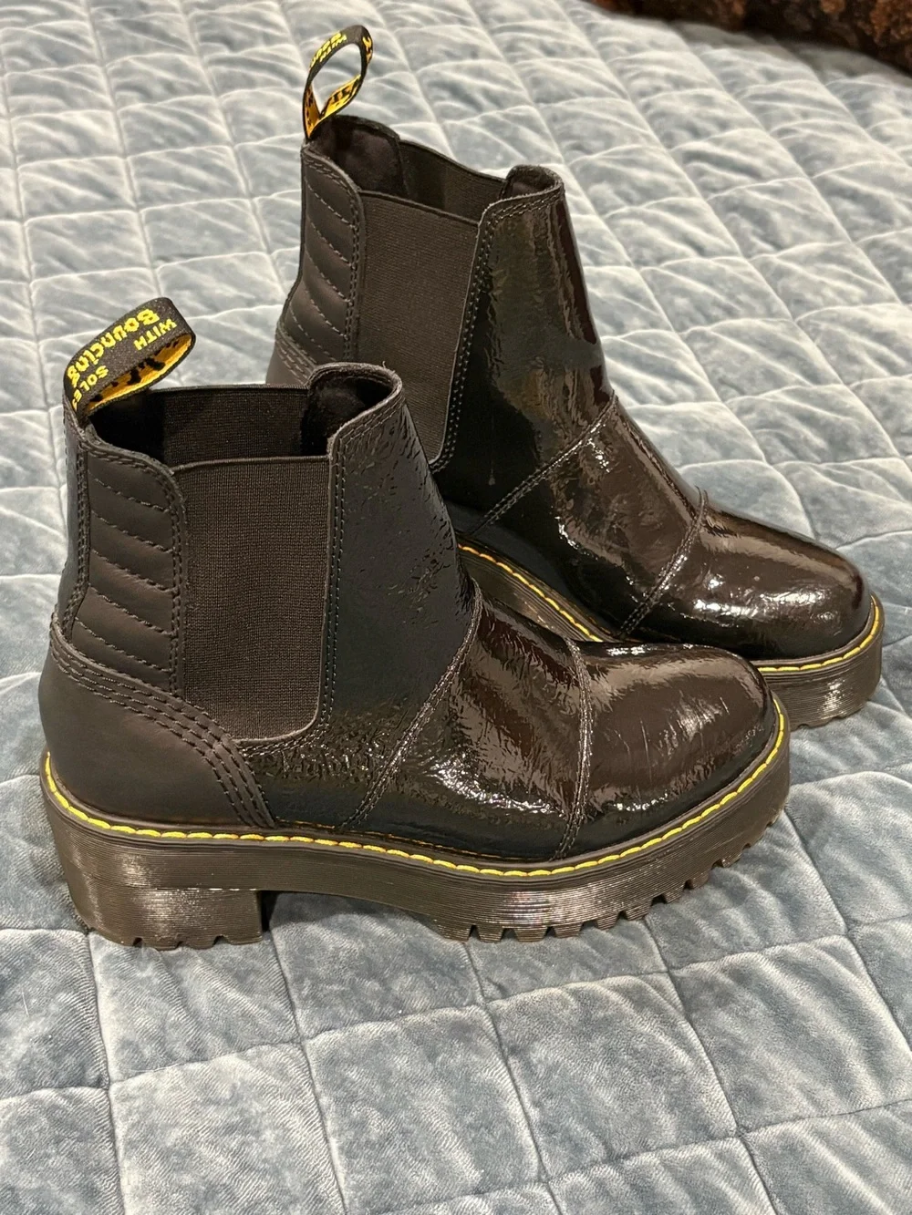 Dr. Martens Women's Black Rozalie Chelsea Boot - Picture 6 of 7